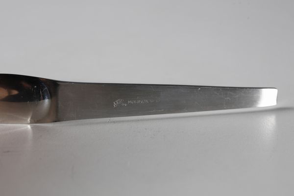 AUBOCK CARL (1900 - 1957) : Set di posate per Morinox  - Asta Asta 383 | DESIGN E ARTI DECORATIVE DEL NOVECENTO - FINE DESIGN Tradizionale - Associazione Nazionale - Case d'Asta italiane