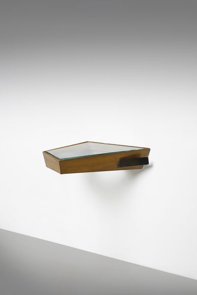 VENTURINI ENRICO : Consolle pensile  - Asta Asta 383 | DESIGN E ARTI DECORATIVE DEL NOVECENTO - FINE DESIGN Tradizionale - Associazione Nazionale - Case d'Asta italiane