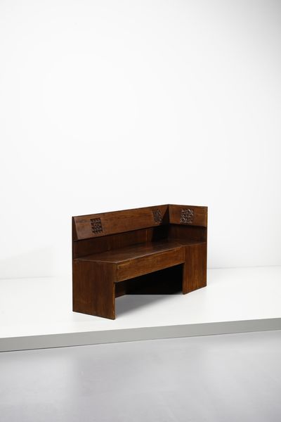 RIVADOSSI GIUSEPPE (n. 1935) : Panca  - Asta Asta 383 | DESIGN E ARTI DECORATIVE DEL NOVECENTO - FINE DESIGN Tradizionale - Associazione Nazionale - Case d'Asta italiane