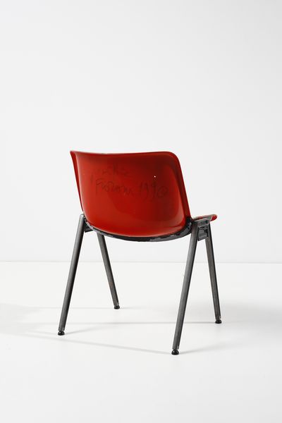 FIORONI GIOSETTA (n. 1932) : Sedia  - Asta Asta 383 | DESIGN E ARTI DECORATIVE DEL NOVECENTO - FINE DESIGN Tradizionale - Associazione Nazionale - Case d'Asta italiane