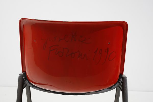 FIORONI GIOSETTA (n. 1932) : Sedia  - Asta Asta 383 | DESIGN E ARTI DECORATIVE DEL NOVECENTO - FINE DESIGN Tradizionale - Associazione Nazionale - Case d'Asta italiane