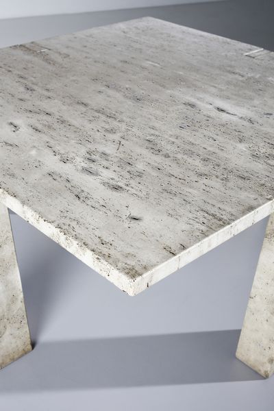 MANGIAROTTI ANGELO (1921 - 2012) : Tavolo serie Incas prodotto da Fucina per Skipper  - Asta Asta 383 | DESIGN E ARTI DECORATIVE DEL NOVECENTO - FINE DESIGN Tradizionale - Associazione Nazionale - Case d'Asta italiane