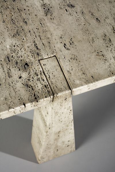 MANGIAROTTI ANGELO (1921 - 2012) : Tavolo serie Incas prodotto da Fucina per Skipper  - Asta Asta 383 | DESIGN E ARTI DECORATIVE DEL NOVECENTO - FINE DESIGN Tradizionale - Associazione Nazionale - Case d'Asta italiane