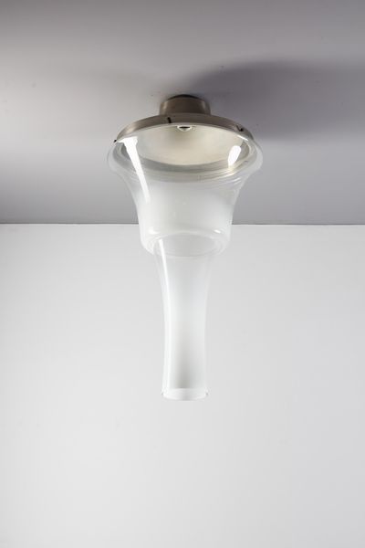 MANGIAROTTI ANGELO (1921 - 2012) : Lampada a sospensione per Vistosi  - Asta Asta 383 | DESIGN E ARTI DECORATIVE DEL NOVECENTO - FINE DESIGN Tradizionale - Associazione Nazionale - Case d'Asta italiane