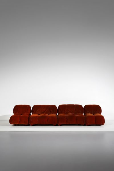 BELLINI MARIO (n. 1935) : Divano Camaleonda per C&B Italia (4 moduli)  - Asta Asta 383 | DESIGN E ARTI DECORATIVE DEL NOVECENTO - FINE DESIGN Tradizionale - Associazione Nazionale - Case d'Asta italiane