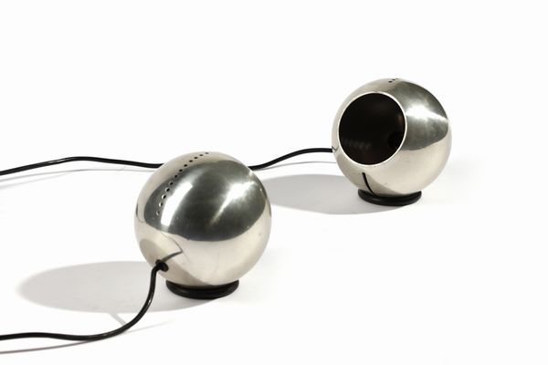 SARFATTI GINO (1912 - 1985) : Coppia di lampade da tavolo 591 per Arteluce  - Asta Asta 383 | DESIGN E ARTI DECORATIVE DEL NOVECENTO - FINE DESIGN Tradizionale - Associazione Nazionale - Case d'Asta italiane