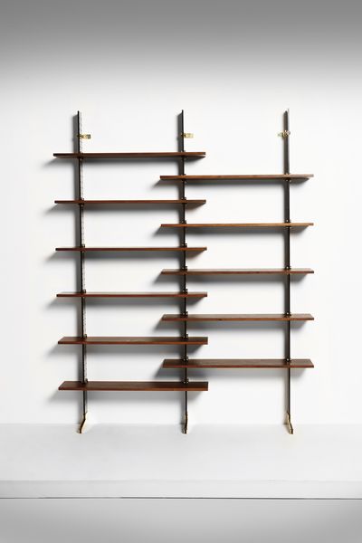 GARDELLA IGNAZIO (1905 - 1999) : Libreria LIB2 per Azucena  - Asta Asta 383 | DESIGN E ARTI DECORATIVE DEL NOVECENTO - FINE DESIGN Tradizionale - Associazione Nazionale - Case d'Asta italiane