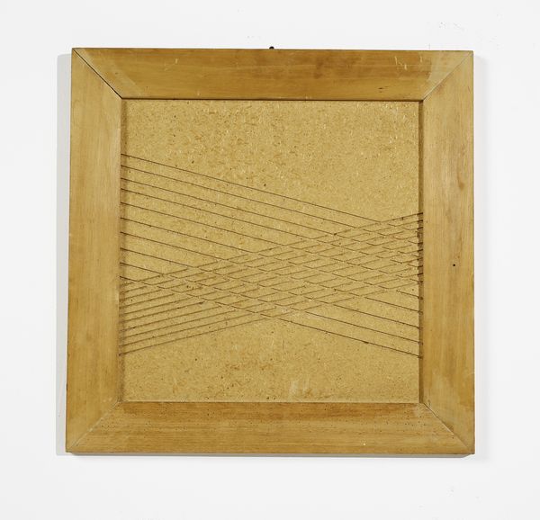 PALMA URANO (n. 1936) : Sedia e quadro scultura  - Asta Asta 383 | DESIGN E ARTI DECORATIVE DEL NOVECENTO - FINE DESIGN Tradizionale - Associazione Nazionale - Case d'Asta italiane