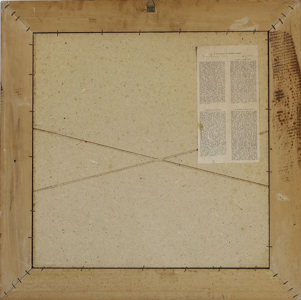 PALMA URANO (n. 1936) : Sedia e quadro scultura  - Asta Asta 383 | DESIGN E ARTI DECORATIVE DEL NOVECENTO - FINE DESIGN Tradizionale - Associazione Nazionale - Case d'Asta italiane