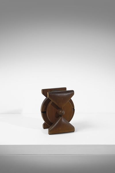 CASCELLA ANDREA (1919 - 1990) : Tavolino da salotto Legame come metamorfosi  - Asta Asta 383 | DESIGN E ARTI DECORATIVE DEL NOVECENTO - FINE DESIGN Tradizionale - Associazione Nazionale - Case d'Asta italiane