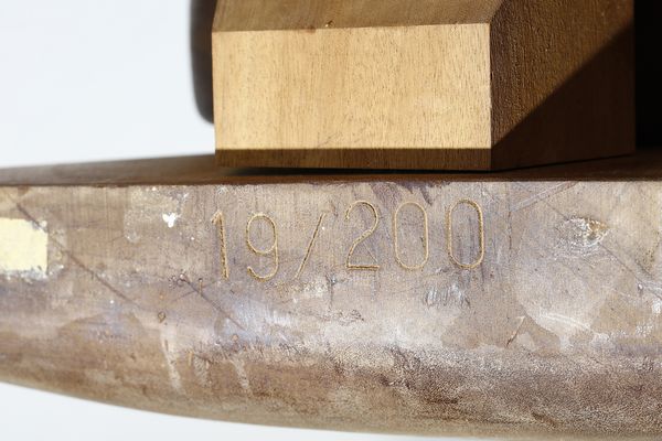 CASCELLA ANDREA (1919 - 1990) : Tavolino da salotto Legame come metamorfosi  - Asta Asta 383 | DESIGN E ARTI DECORATIVE DEL NOVECENTO - FINE DESIGN Tradizionale - Associazione Nazionale - Case d'Asta italiane