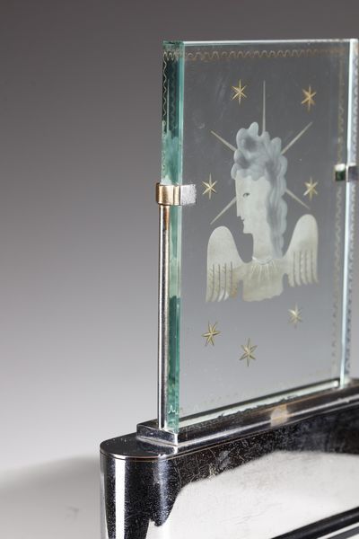 PONTI GIO (1891 - 1979) : Lampada da tavolo per Fontana Arte  - Asta Asta 383 | DESIGN E ARTI DECORATIVE DEL NOVECENTO - FINE DESIGN Tradizionale - Associazione Nazionale - Case d'Asta italiane