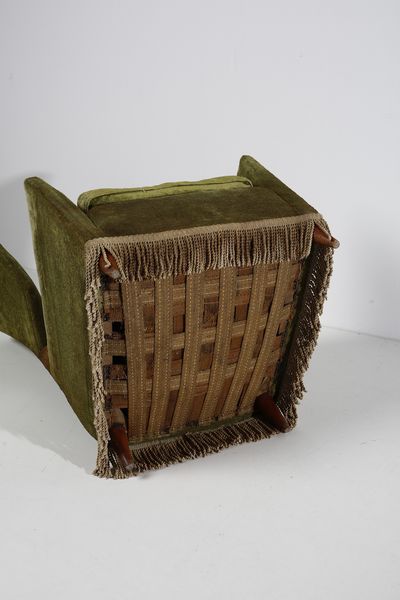 PONTI GIO (1891 - 1979) : Poltrona per Cassina  - Asta Asta 383 | DESIGN E ARTI DECORATIVE DEL NOVECENTO - FINE DESIGN Tradizionale - Associazione Nazionale - Case d'Asta italiane