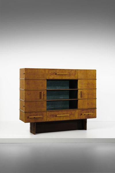 PONTI GIO (1891 - 1979) : Mobile da soggiorno  - Asta Asta 383 | DESIGN E ARTI DECORATIVE DEL NOVECENTO - FINE DESIGN Tradizionale - Associazione Nazionale - Case d'Asta italiane