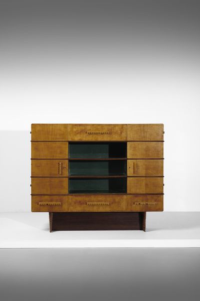 PONTI GIO (1891 - 1979) : Mobile da soggiorno  - Asta Asta 383 | DESIGN E ARTI DECORATIVE DEL NOVECENTO - FINE DESIGN Tradizionale - Associazione Nazionale - Case d'Asta italiane