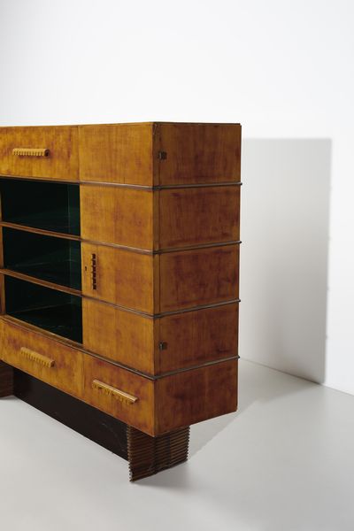 PONTI GIO (1891 - 1979) : Mobile da soggiorno  - Asta Asta 383 | DESIGN E ARTI DECORATIVE DEL NOVECENTO - FINE DESIGN Tradizionale - Associazione Nazionale - Case d'Asta italiane