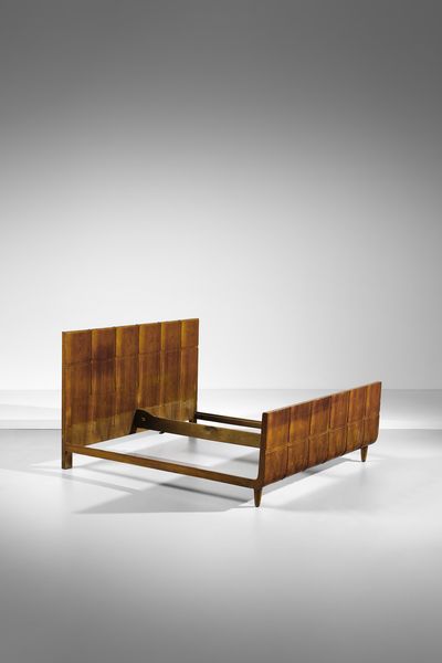 PONTI GIO (1891 - 1979) : Letto  - Asta Asta 383 | DESIGN E ARTI DECORATIVE DEL NOVECENTO - FINE DESIGN Tradizionale - Associazione Nazionale - Case d'Asta italiane
