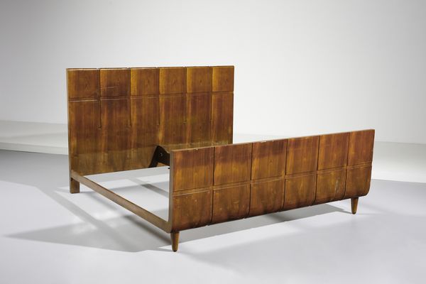 PONTI GIO (1891 - 1979) : Letto  - Asta Asta 383 | DESIGN E ARTI DECORATIVE DEL NOVECENTO - FINE DESIGN Tradizionale - Associazione Nazionale - Case d'Asta italiane