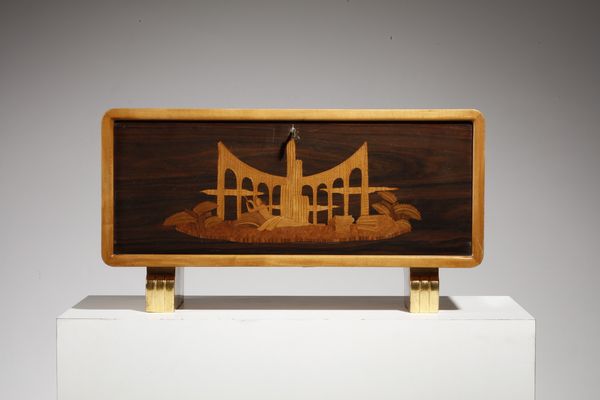 PONTI GIO (1891 - 1979) : Portagioie  - Asta Asta 383 | DESIGN E ARTI DECORATIVE DEL NOVECENTO - FINE DESIGN Tradizionale - Associazione Nazionale - Case d'Asta italiane