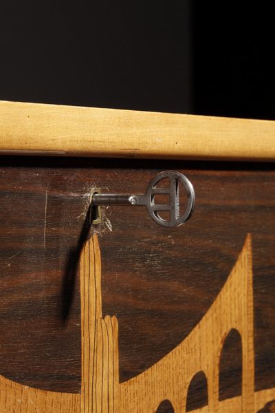 PONTI GIO (1891 - 1979) : Portagioie  - Asta Asta 383 | DESIGN E ARTI DECORATIVE DEL NOVECENTO - FINE DESIGN Tradizionale - Associazione Nazionale - Case d'Asta italiane