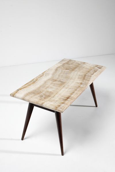 ULRICH GUGLIELMO (1904 - 1977) : attribuito. Tavolino  da salotto  - Asta Asta 383 | DESIGN E ARTI DECORATIVE DEL NOVECENTO - FINE DESIGN Tradizionale - Associazione Nazionale - Case d'Asta italiane