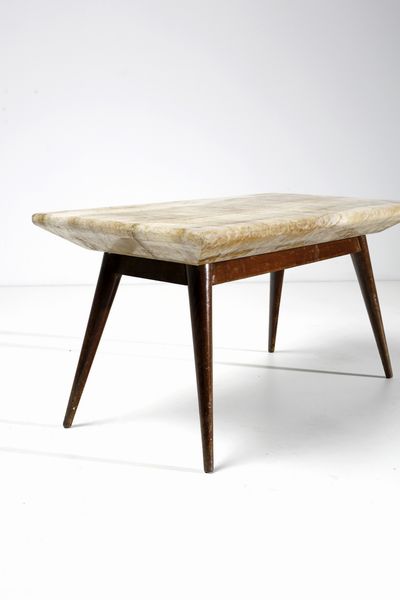 ULRICH GUGLIELMO (1904 - 1977) : attribuito. Tavolino  da salotto  - Asta Asta 383 | DESIGN E ARTI DECORATIVE DEL NOVECENTO - FINE DESIGN Tradizionale - Associazione Nazionale - Case d'Asta italiane