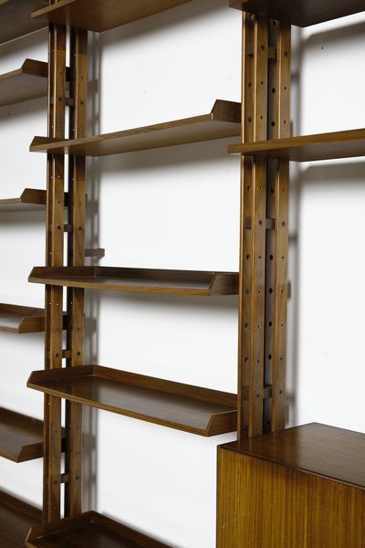 ALBINI FRANCO (1905 - 1977) : Libreria LB7  per Poggi  - Asta Asta 383 | DESIGN E ARTI DECORATIVE DEL NOVECENTO - FINE DESIGN Tradizionale - Associazione Nazionale - Case d'Asta italiane