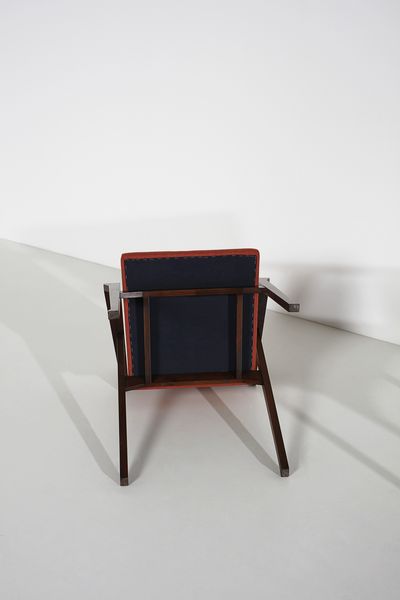 ALBINI FRANCO (1905 - 1977) : Sei sedie Luisa per Poggi  - Asta Asta 383 | DESIGN E ARTI DECORATIVE DEL NOVECENTO - FINE DESIGN Tradizionale - Associazione Nazionale - Case d'Asta italiane