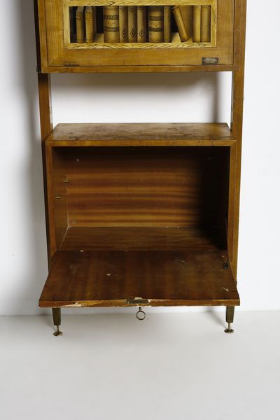 SCREMIN LUIGI (1896 - 1983) : Libreria  - Asta Asta 383 | DESIGN E ARTI DECORATIVE DEL NOVECENTO - FINE DESIGN Tradizionale - Associazione Nazionale - Case d'Asta italiane