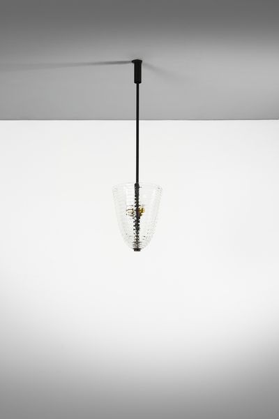 SCARPA CARLO (1906 - 1978) : Lampada a sospensione per Venini  - Asta Asta 383 | DESIGN E ARTI DECORATIVE DEL NOVECENTO - FINE DESIGN Tradizionale - Associazione Nazionale - Case d'Asta italiane
