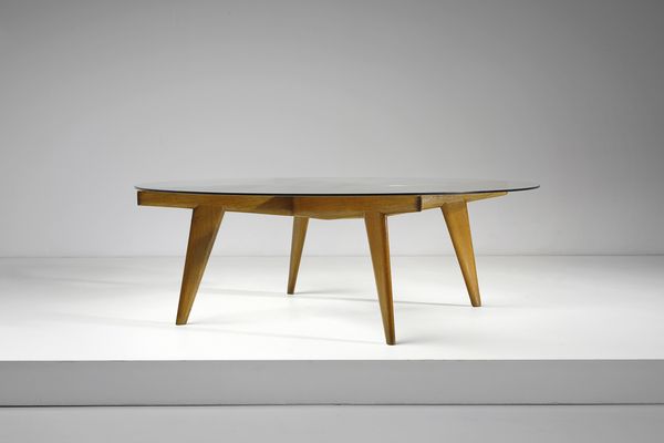 PONTI GIO (1891 - 1979) : Tavolino da salotto basso  - Asta Asta 383 | DESIGN E ARTI DECORATIVE DEL NOVECENTO - FINE DESIGN Tradizionale - Associazione Nazionale - Case d'Asta italiane