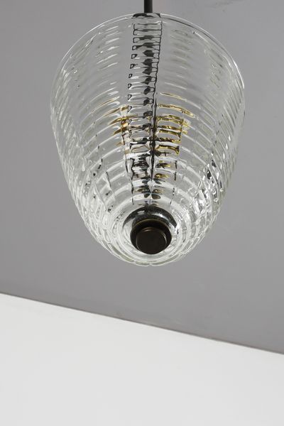 SCARPA CARLO (1906 - 1978) : Lampada a sospensione per Venini  - Asta Asta 383 | DESIGN E ARTI DECORATIVE DEL NOVECENTO - FINE DESIGN Tradizionale - Associazione Nazionale - Case d'Asta italiane