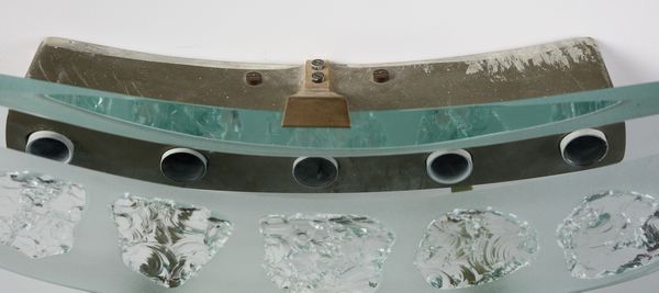 INGRAND MAX (1908 - 1969) : Tre lampade da parete 1568 produzione Fontana Arte  - Asta Asta 383 | DESIGN E ARTI DECORATIVE DEL NOVECENTO - FINE DESIGN Tradizionale - Associazione Nazionale - Case d'Asta italiane