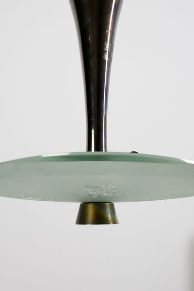 INGRAND MAX (1908 - 1969) : Lampada a sospensione 1748 per Fontana Arte  - Asta Asta 383 | DESIGN E ARTI DECORATIVE DEL NOVECENTO - FINE DESIGN Tradizionale - Associazione Nazionale - Case d'Asta italiane