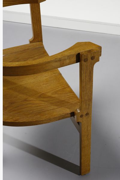 DICKIE GEORGE : Coppia di poltroncine per Spartaco Brugnoli Cant�  - Asta Asta 383 | DESIGN E ARTI DECORATIVE DEL NOVECENTO - FINE DESIGN Tradizionale - Associazione Nazionale - Case d'Asta italiane