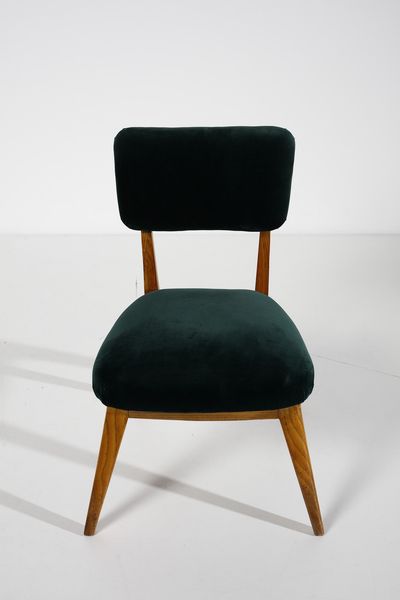 MOREZ RUGGERO FARINA : Coppia di poltroncine  - Asta Asta 383 | DESIGN E ARTI DECORATIVE DEL NOVECENTO - FINE DESIGN Tradizionale - Associazione Nazionale - Case d'Asta italiane