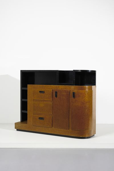 GINO LEVI MONTALCINI & GIUSEPPE PAGANO : Credenza  - Asta Asta 383 | DESIGN E ARTI DECORATIVE DEL NOVECENTO - FINE DESIGN Tradizionale - Associazione Nazionale - Case d'Asta italiane