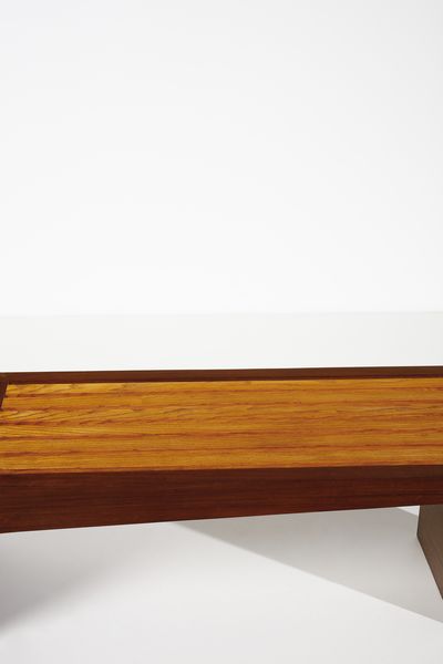 TENREIRO JOAQUIM (1906 - 1992) : attribuito. Panca  - Asta Asta 383 | DESIGN E ARTI DECORATIVE DEL NOVECENTO - FINE DESIGN Tradizionale - Associazione Nazionale - Case d'Asta italiane