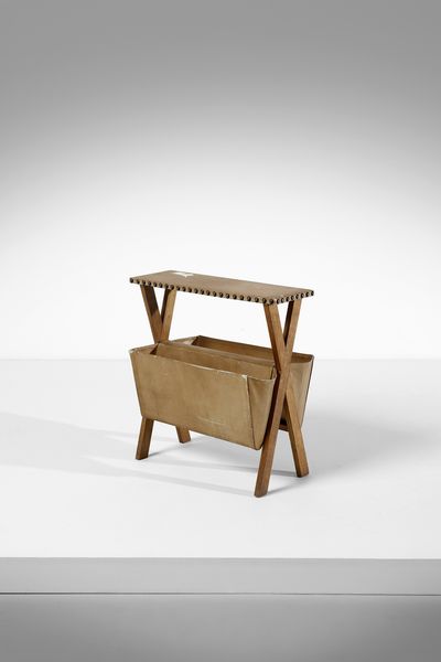 GRUPPO BBPR (n. 1932) : attribuito. Portariviste  - Asta Asta 383 | DESIGN E ARTI DECORATIVE DEL NOVECENTO - FINE DESIGN Tradizionale - Associazione Nazionale - Case d'Asta italiane