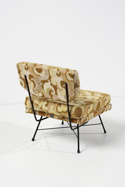 GRUPPO BBPR (n. 1932) : Poltrona Elettra per Arflex  - Asta Asta 383 | DESIGN E ARTI DECORATIVE DEL NOVECENTO - FINE DESIGN Tradizionale - Associazione Nazionale - Case d'Asta italiane
