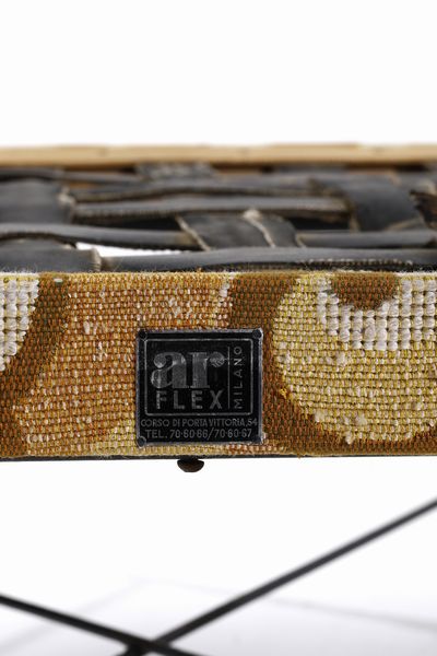 GRUPPO BBPR (n. 1932) : Poltrona Elettra per Arflex  - Asta Asta 383 | DESIGN E ARTI DECORATIVE DEL NOVECENTO - FINE DESIGN Tradizionale - Associazione Nazionale - Case d'Asta italiane