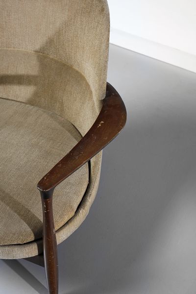 IB KOFOD-LARSEN : Coppia di poltrone Elizabeth per Christensen & Larsen  - Asta Asta 383 | DESIGN E ARTI DECORATIVE DEL NOVECENTO - FINE DESIGN Tradizionale - Associazione Nazionale - Case d'Asta italiane