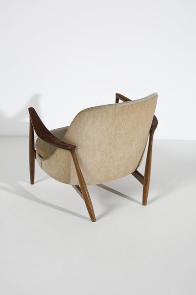 IB KOFOD-LARSEN : Coppia di poltrone Elizabeth per Christensen & Larsen  - Asta Asta 383 | DESIGN E ARTI DECORATIVE DEL NOVECENTO - FINE DESIGN Tradizionale - Associazione Nazionale - Case d'Asta italiane