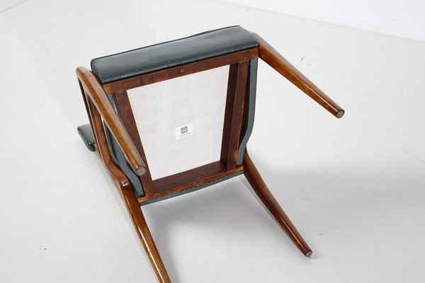 MOREZ RUGGERO FARINA : Coppia di sedie  - Asta Asta 383 | DESIGN E ARTI DECORATIVE DEL NOVECENTO - FINE DESIGN Tradizionale - Associazione Nazionale - Case d'Asta italiane