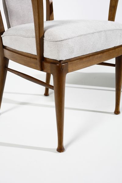 QUARTI EUGENIO (1867 - 1929) : Coppia di poltroncine  - Asta Asta 383 | DESIGN E ARTI DECORATIVE DEL NOVECENTO - FINE DESIGN Tradizionale - Associazione Nazionale - Case d'Asta italiane