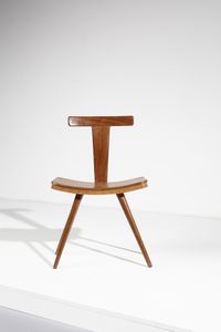 ALCHINI GIULIO (1926 - 1958) : Coppia di sedie  - Asta Asta 383 | DESIGN E ARTI DECORATIVE DEL NOVECENTO - FINE DESIGN Tradizionale - Associazione Nazionale - Case d'Asta italiane