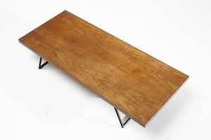 NAKAI TAICHIRO (n. 1954) : attribuito. Tavolino da salotto  - Asta Asta 383 | DESIGN E ARTI DECORATIVE DEL NOVECENTO - FINE DESIGN Tradizionale - Associazione Nazionale - Case d'Asta italiane