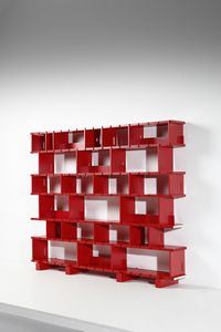 VIGANO' VITTORIANO (1919 - 1996) : Libreria  - Asta Asta 383 | DESIGN E ARTI DECORATIVE DEL NOVECENTO - FINE DESIGN Tradizionale - Associazione Nazionale - Case d'Asta italiane