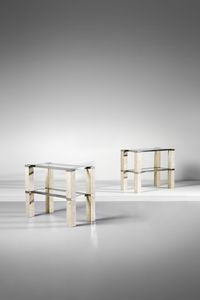 CATROUX FRANCOIS (n. 1968) - Coppia di consolle per Studio Angeletti, Roma