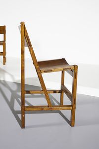 RIVADOSSI GIUSEPPE (n. 1935) : Otto sedie Regina pe Officina Rivadossi  - Asta Asta 383 | DESIGN E ARTI DECORATIVE DEL NOVECENTO - FINE DESIGN Tradizionale - Associazione Nazionale - Case d'Asta italiane